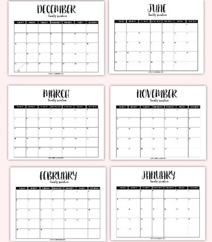 10 calendarios del 2017 para imprimir gratis y organizar ...