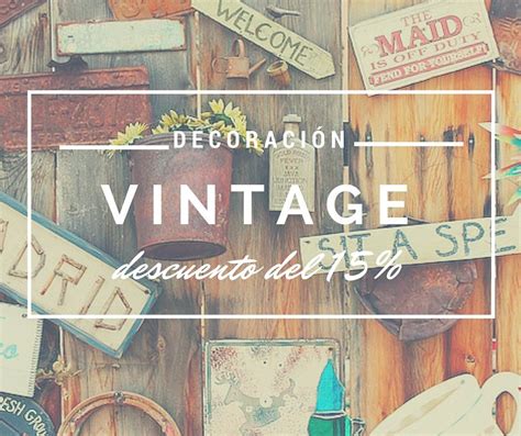 10 complementos vintage de decoración para tu hogar ¡con ...