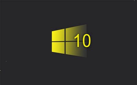 10 del sistema de Windows, el logotipo del estilo de color ...