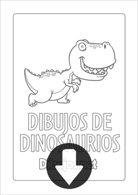 10 Dibujos de Dinosaurios para imprimir y colorear ...