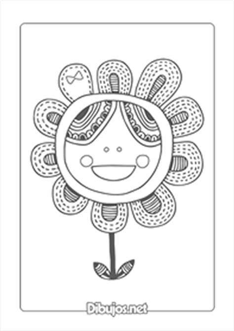10 Dibujos de Flores para imprimir y colorear   Dibujos.net