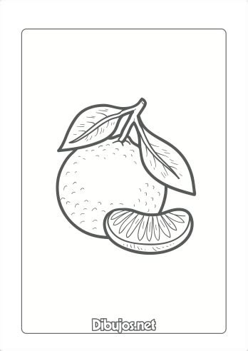 10 Dibujos de frutas para imprimir y colorear   Dibujos.net