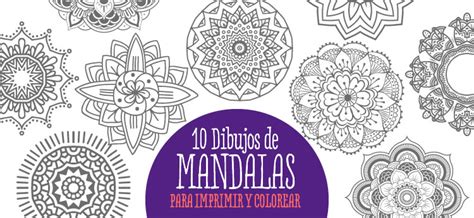 10 Dibujos de Mandalas para imprimir y colorear   Dibujos.net