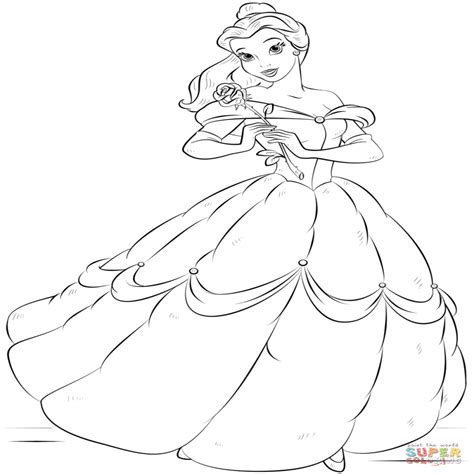 10 Dibujos Para Colorear E Imprimir Gratis De Princesas