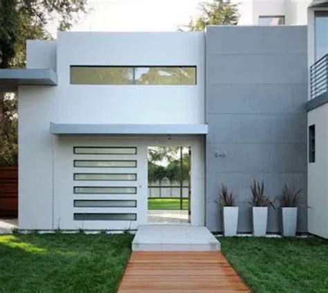 10 Fachadas de casas minimalistas