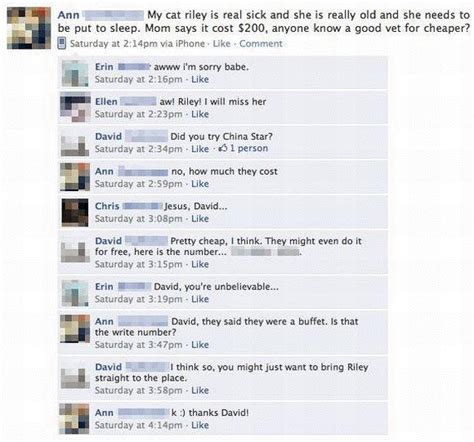10 Funniest Facebook Posts in the History of the Social ...