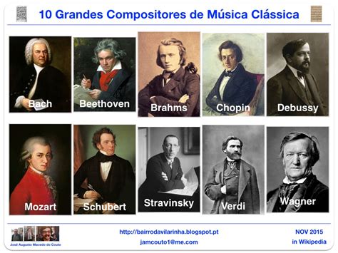 10 Grandes Compositores de Música Clássica   YouTube