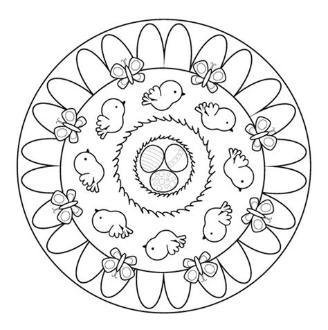10 Hermosos mandalas para colorear de primavera – Mandalas ...