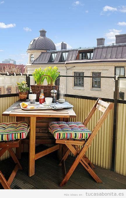 10 ideas para decorar un balcón pequeño   Tu casa Bonita