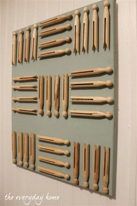 10 manualidades con pinzas de madera para decorar tu casa ...