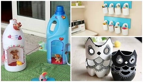 10 Nuevas manualidades de reciclaje para niños ...