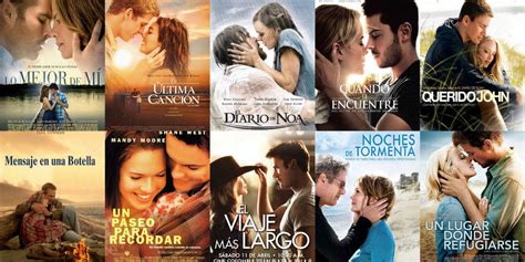 10 películas románticas basadas en novelas de Nicholas ...