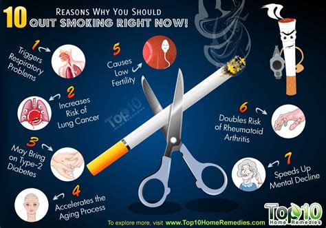10 Reasons Why You Should Quit Smoking Right Now! | Top 10 ...