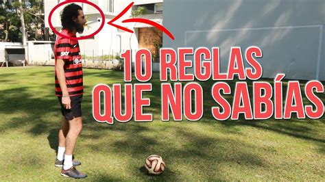 10 REGLAS DEL FUTBOL QUE NO SABÍAS | BANAZMX   YouTube