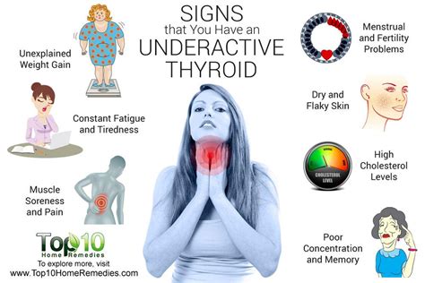 10 Signs and Symptoms that You Have an Underactive Thyroid ...
