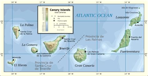 100 Años de Aviación en Canarias: Situación geográfica de ...