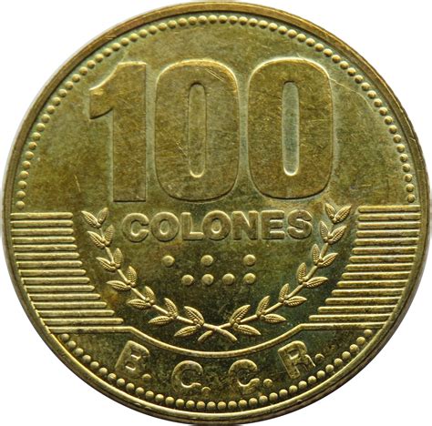 100 Colones   Costa Rica – Numista
