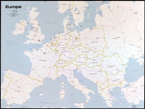 100 Europe Map Map Of Europe | Maps Map Of Europe 900 ...