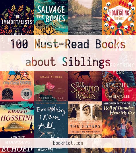 100 Must Read Books About Siblings