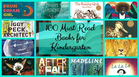 100 Must Read Books for Kindergarten   Pool Noodles ...
