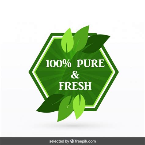 100% pure & fresh Vector | Free Download