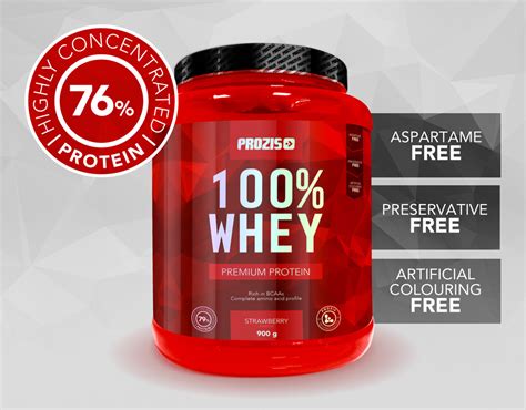 100% Whey Premium Protein 900 g   Proteína | Prozis