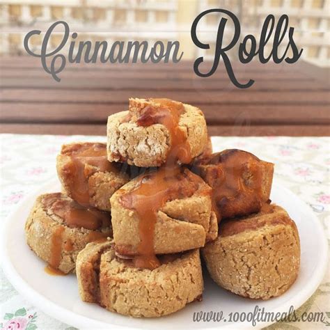 1000 Fit Meals: Pastas cinnamon roll con harina de avena ...