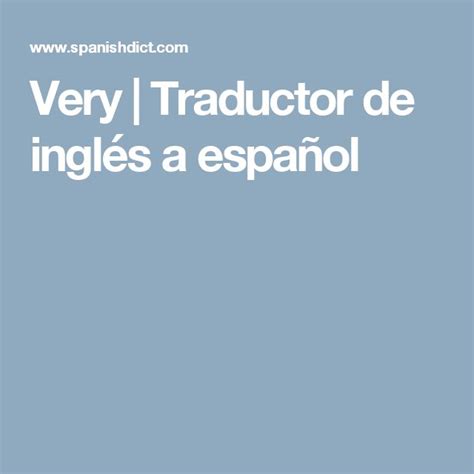 1000+ ideas about Traduccion Ingles Español on Pinterest ...
