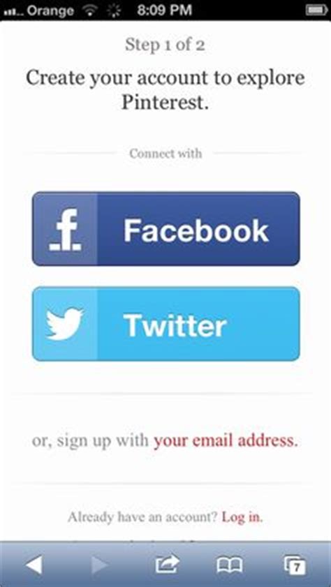 1000+ images about Sign Up/Log In on Pinterest | Facebook ...