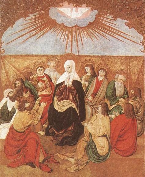1000+ images about Virgen María: Pentecostés on Pinterest ...