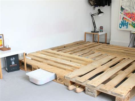 1001 + ideas de camas con palets hechas a mano