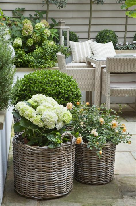 1001 + Ideas de decoración de jardín con maceteros grandes