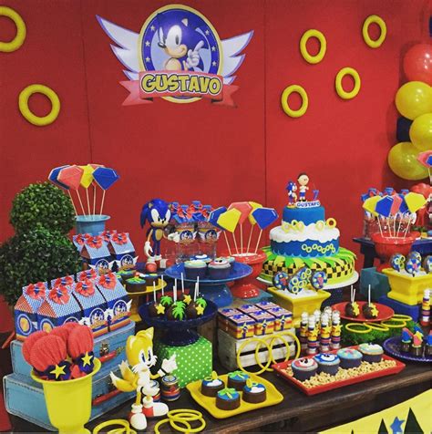 101 fiestas: Fiesta temática de Sonic