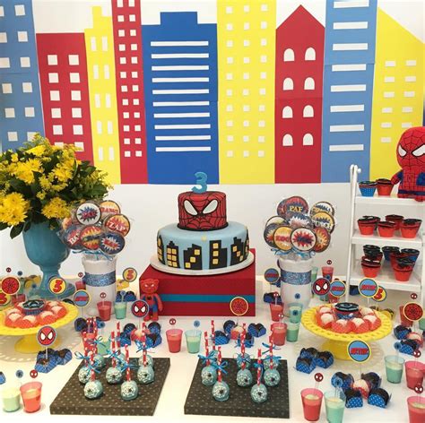 101 fiestas: Ideas de decoración para tu fiesta de Spiderman