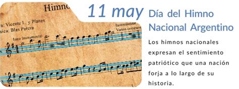 11 de mayo: Día del Himno Nacional Argentino   Ramallo Informa