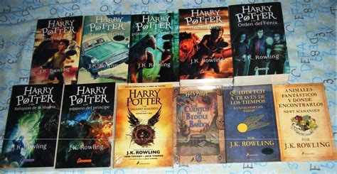 11 Libros / Saga Harry Potter 7 + Legado M. + Libros ...