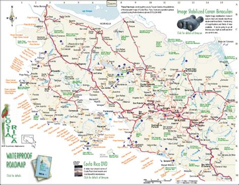 11  Mapa turístico de Costa Rica, 2005 | galería de mapas ...