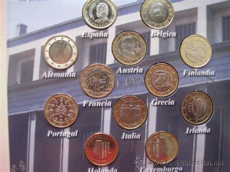 12 monedas de euro 1 por pais 2002 especial reg   Comprar ...