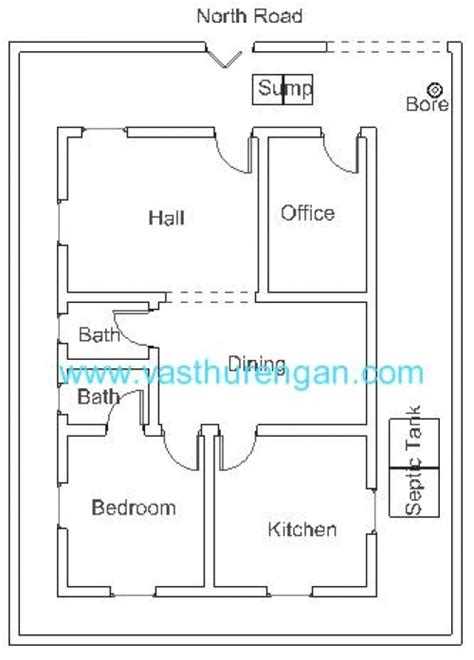1200 Sq Ft House Plans North Facing