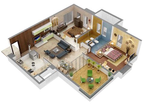 13 awesome 3d house plan ideas that give a stylish new ...