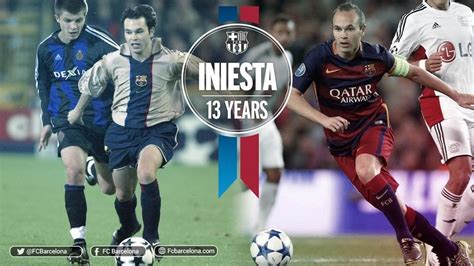 13 years since Andrés Iniesta s debut in Bruges   FC Barcelona