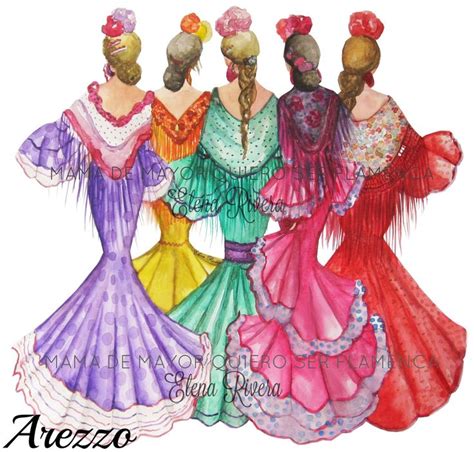 134 mejores imágenes sobre Flamenco dibujos en Pinterest