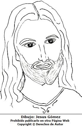 14 Imágenes para Dibujar a Jesús | Imágenes para Dibujar