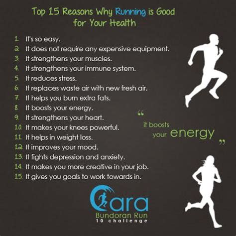 15 Reasons why Running is good for Your Health   Cara ...