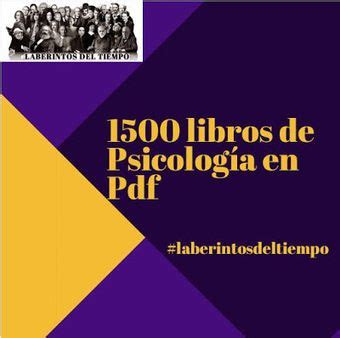 1500 Libros de Psicología para descargar en PDF | Libros ...