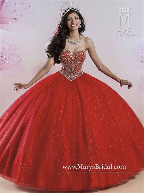 16 best Vestidos de xv años color rojo images on Pinterest ...
