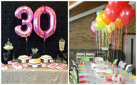 16 Ideas para decorar una fiesta de cumpleaños número 30 ...