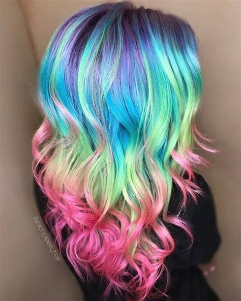 16 Rainbow Hair Color Ideas You ll Go Crazy Over