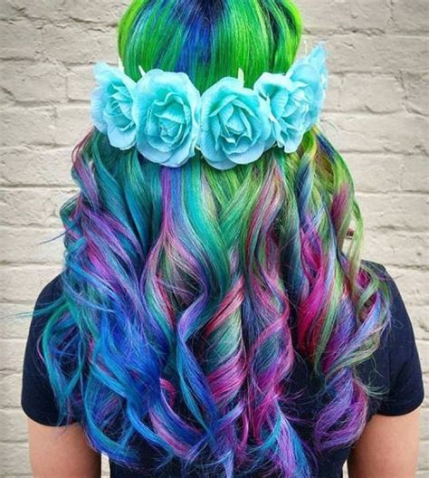 16 Rainbow Hair Color Ideas You ll Go Crazy Over