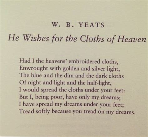 17 best Yeats Quotes on Pinterest | William butler yeats ...